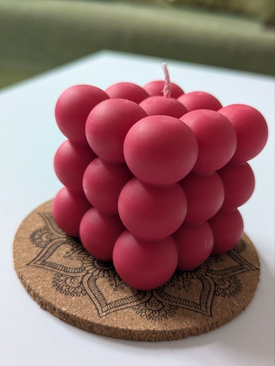 Bubble Cube Candle
