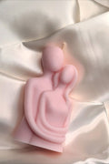 Couple Embrace Candle - Blush Pink