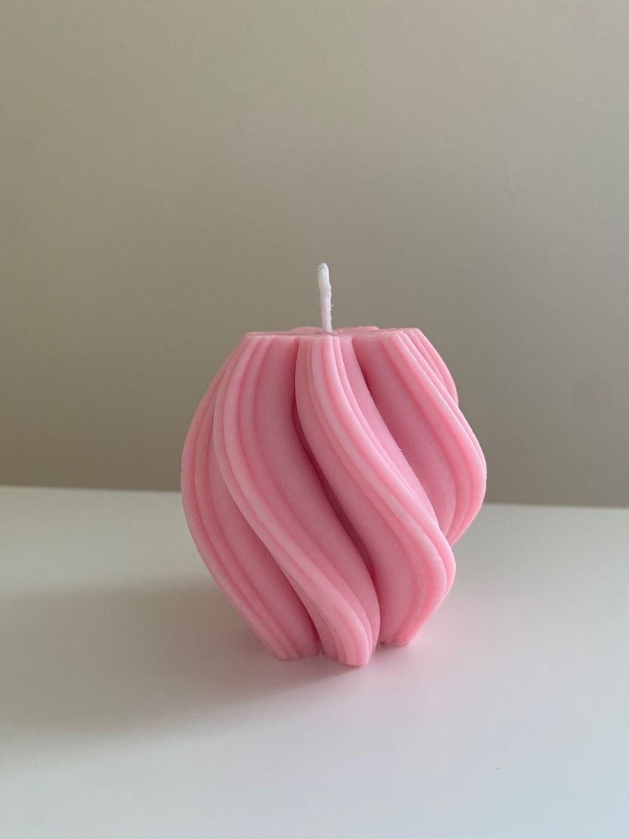 Swirl candle