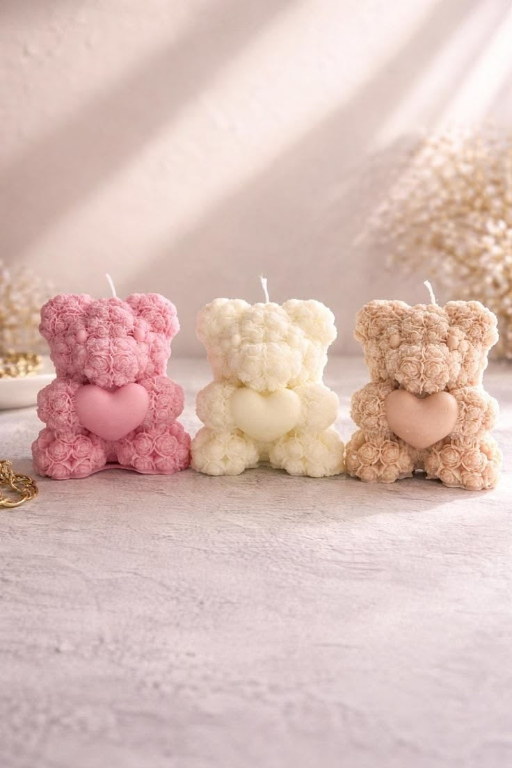 Baby Bear Bliss Candle - set of 1