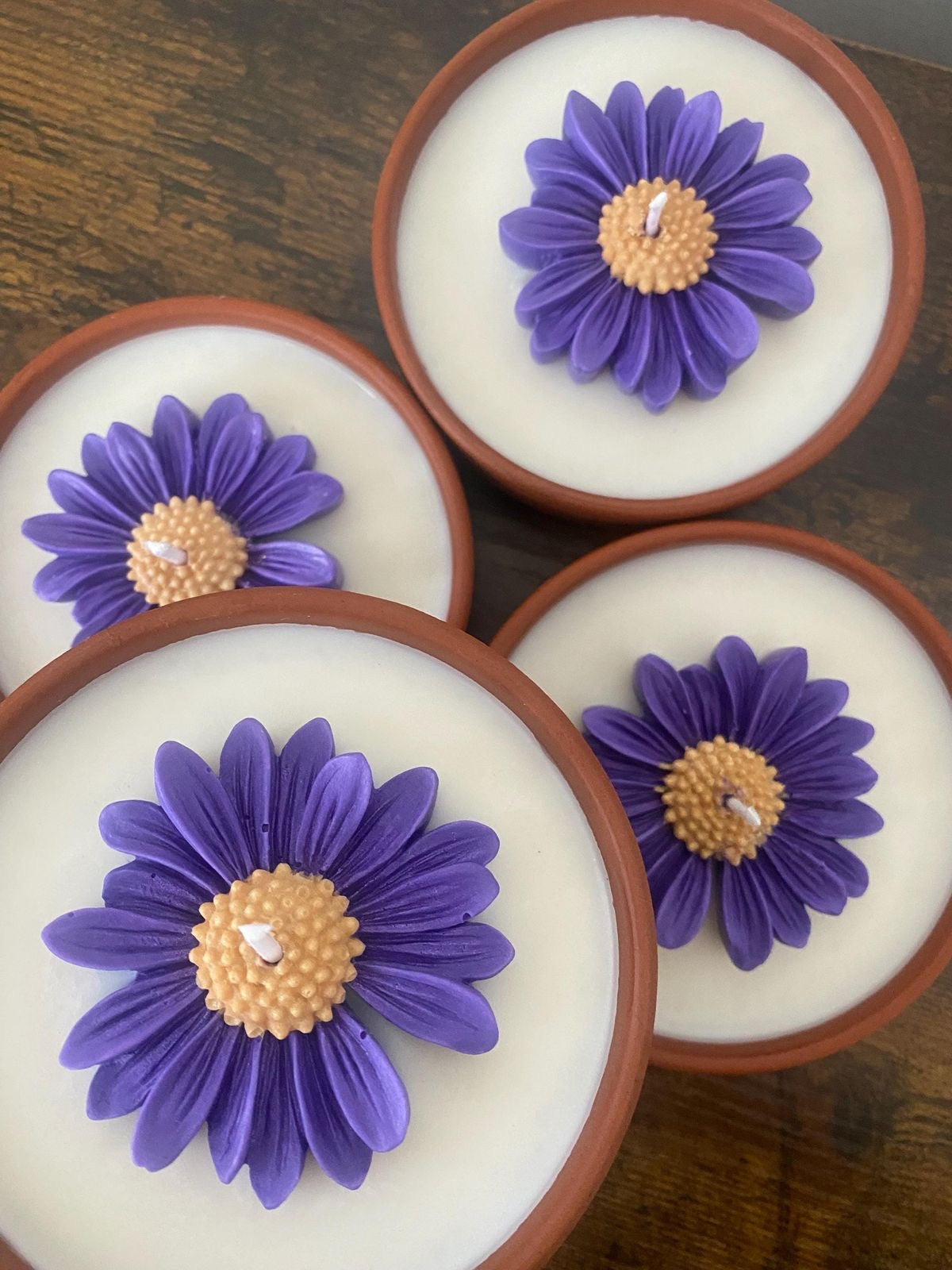 Terra Fleur- Daisy Candle