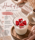 Heart of Love Candle by Decortales