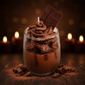 Chocolate Indulgence Dessert Candle by Decortales